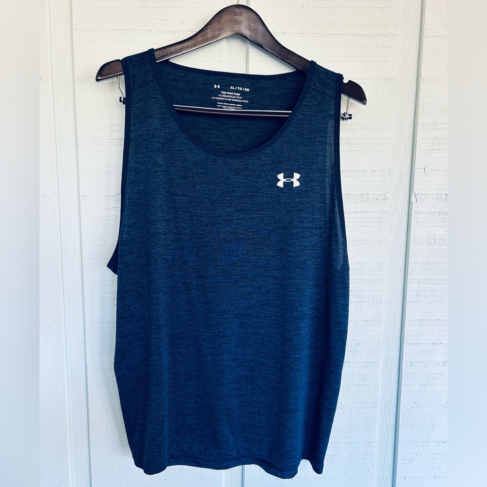 Under Armour Tech 2.0 Navy Tank Top